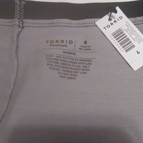 Torrid Cotton Hi Rise Shortie Panty- Torrid Size 6- NWT - Picture 3 of 4